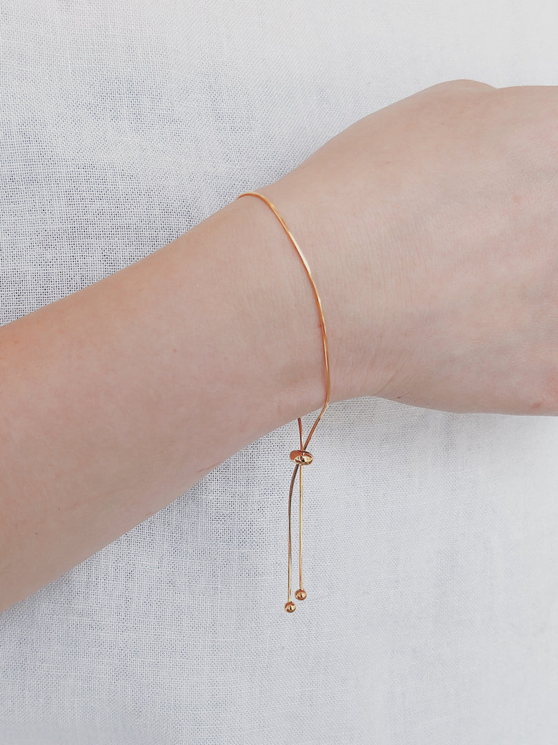 Wanda Slider Bracelet in Gold