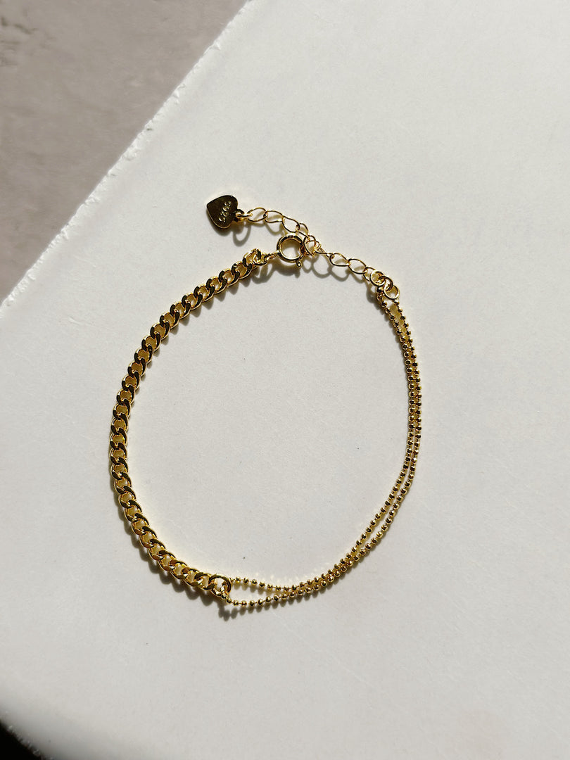 Tessa Chain Bracelet in Gold