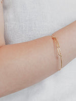 Load image into Gallery viewer, Pauline Expandable Bangle in Gold
