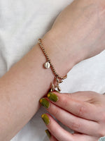 Load image into Gallery viewer, Camilla Balloon Dog Bracelet in Rose Gold
