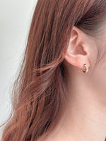 Load image into Gallery viewer, Elsie’s Shiny Small Hoop Earrings
