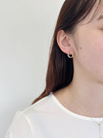 Load image into Gallery viewer, Nancy Round Gold Earrings
