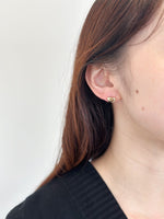 Load image into Gallery viewer, Beatrice Bean Stud Earrings
