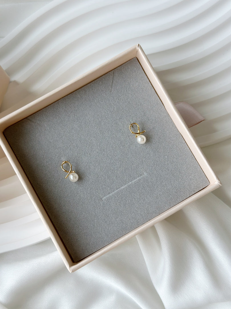 Mini Pixie Pearl Earrings