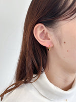 Load image into Gallery viewer, Amora Gold Hoop Earrings
