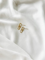 Load image into Gallery viewer, Erin Gold Link Earrings
