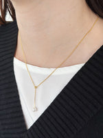 Load image into Gallery viewer, Jane Pearl Drop Necklace
