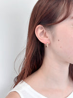 Load image into Gallery viewer, Daisy Hoop Earrings in Gold
