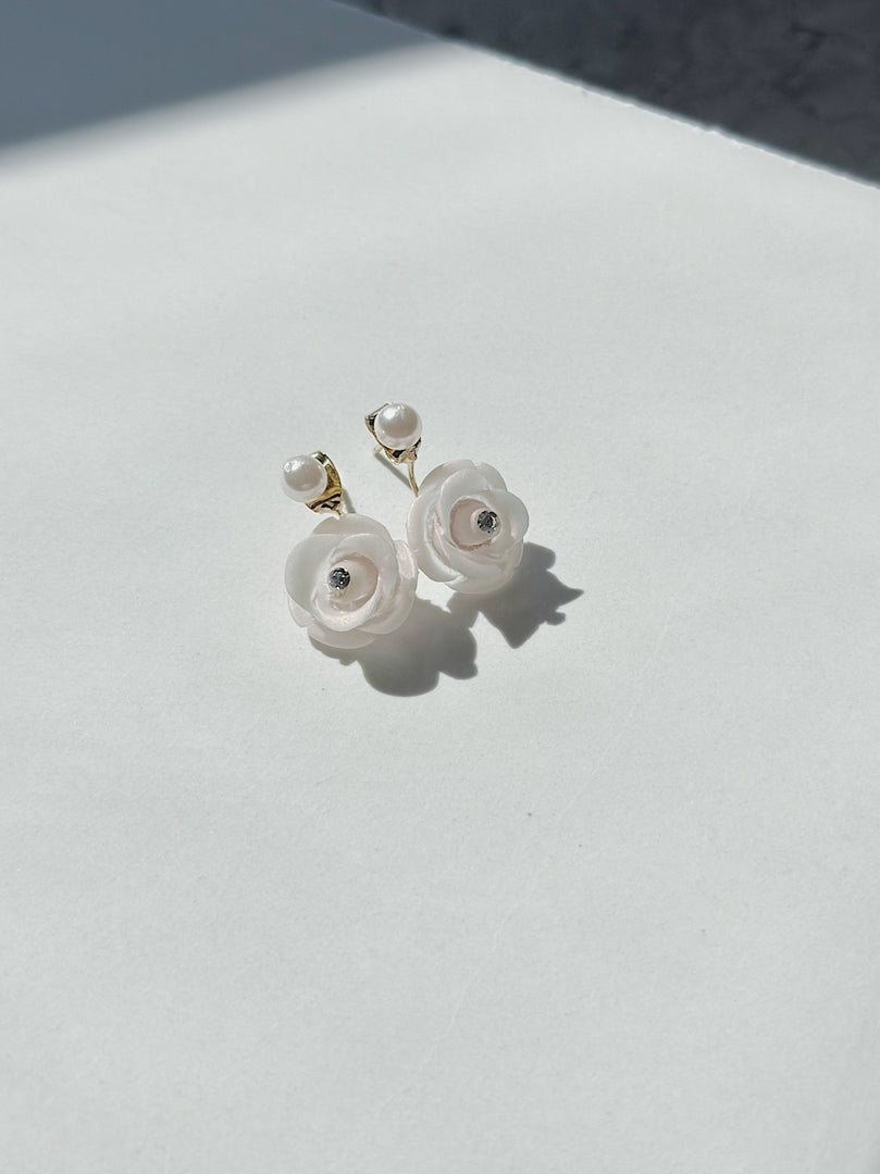 Rosie Two-Way Pearl Earrings