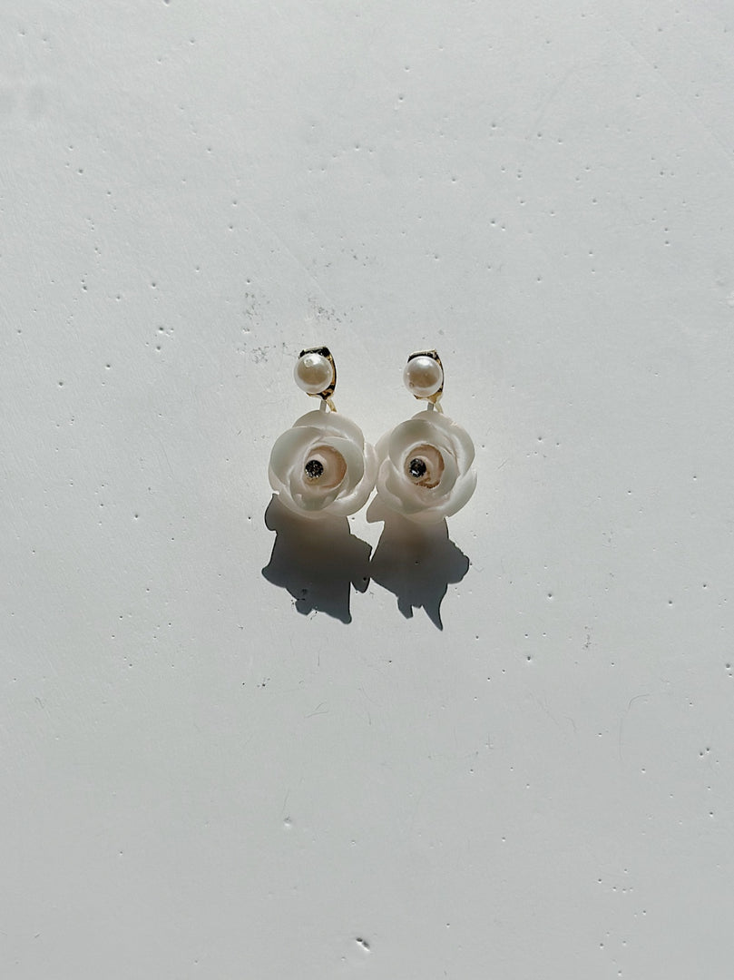 Rosie Two-Way Pearl Earrings