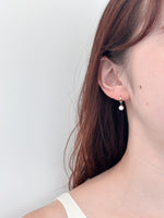 Load image into Gallery viewer, Lisa Huggie Pearl Drop Earrings
