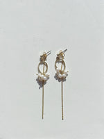 Load image into Gallery viewer, Roxanne Pearl Drop Earrings
