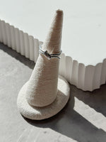 Load image into Gallery viewer, Emelia Adjustable Knot Ring in Silver
